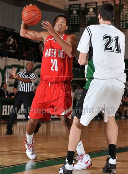 Thumbnail 3 in Mater Dei @ Upland (CIF SS Playoffs) photogallery.