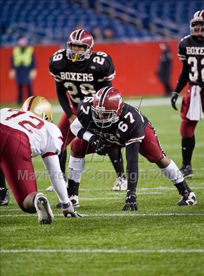 Thumbnail 2 in Brockton vs. Boston College (MIAA Division I East Final) photogallery.