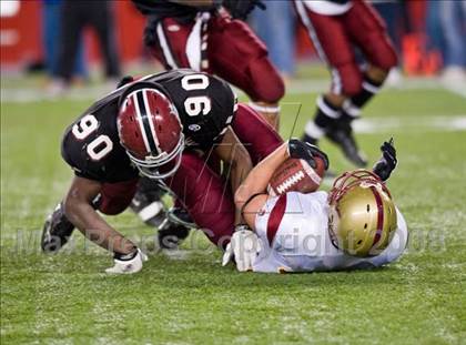 Thumbnail 1 in Brockton vs. Boston College (MIAA Division I East Final) photogallery.