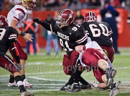 Thumbnail 3 in Brockton vs. Boston College (MIAA Division I East Final) photogallery.