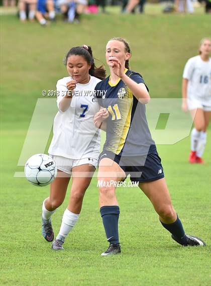 Thumbnail 3 in Asheville Christian Academy vs. Christ the King (NCISAA 2A Final) photogallery.