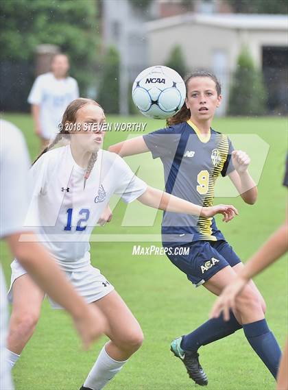 Thumbnail 3 in Asheville Christian Academy vs. Christ the King (NCISAA 2A Final) photogallery.