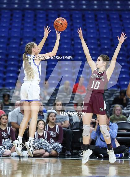 Thumbnail 2 in Stamford vs. Martins Mill (UIL 2A State Semifinal) photogallery.
