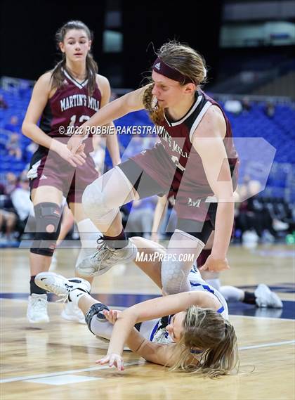 Thumbnail 1 in Stamford vs. Martins Mill (UIL 2A State Semifinal) photogallery.