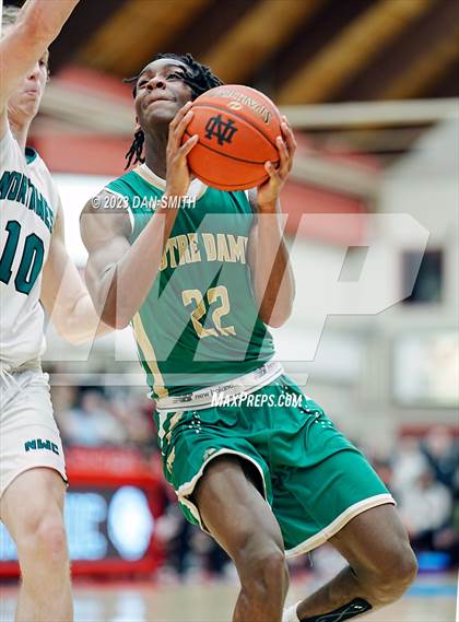 Thumbnail 1 in Notre Dame vs. Northwest Catholic (CIAC Division I Semifinal) photogallery.