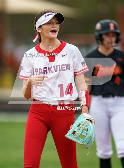 Thumbnail 2 in Parkview Baptist vs Brusly (Alexander Park) photogallery.