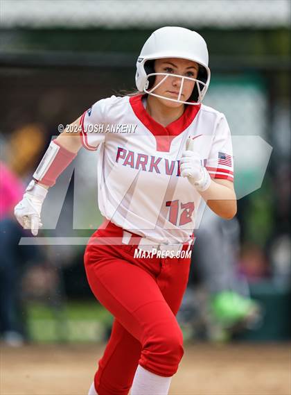 Thumbnail 2 in Parkview Baptist vs Brusly (Alexander Park) photogallery.