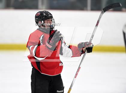 Thumbnail 3 in Redhawks vs. WMRP [Wethersfield/Middletown/Rocky Hill/Plainville] CIAC DIII Quarterfinal photogallery.