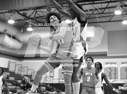 Thumbnail 2 in Mater Lakes Academy vs Bishop O'Connell (Tarkanian Classic) photogallery.