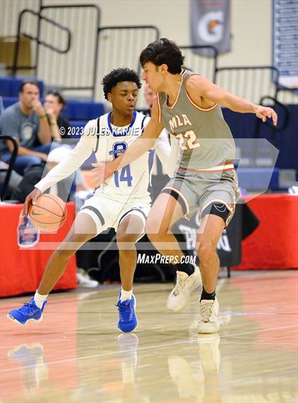 Thumbnail 3 in Mater Lakes Academy vs Bishop O'Connell (Tarkanian Classic) photogallery.