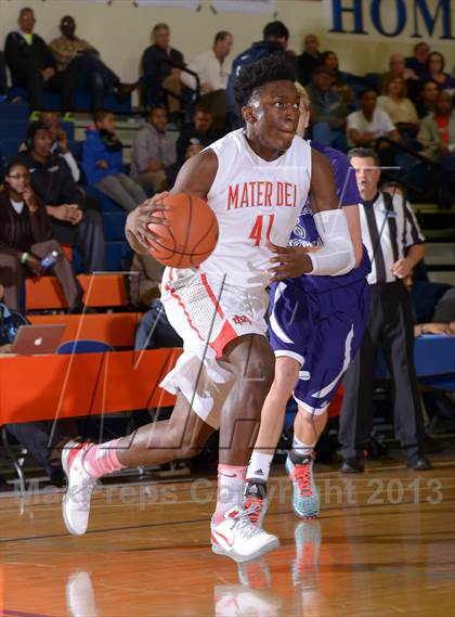 Thumbnail 3 in Mater Dei vs. Foothills Christian (Tarkanian Classic} photogallery.