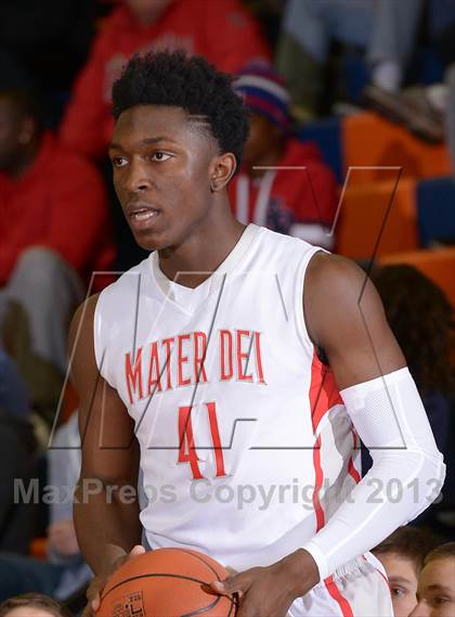 Thumbnail 2 in Mater Dei vs. Foothills Christian (Tarkanian Classic} photogallery.