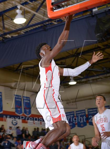 Thumbnail 1 in Mater Dei vs. Foothills Christian (Tarkanian Classic} photogallery.