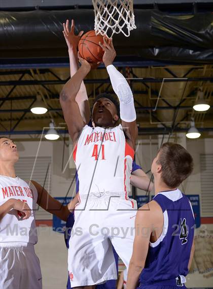 Thumbnail 1 in Mater Dei vs. Foothills Christian (Tarkanian Classic} photogallery.