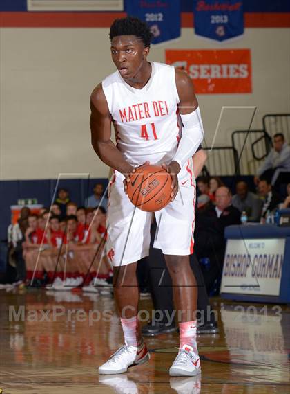 Thumbnail 3 in Mater Dei vs. Foothills Christian (Tarkanian Classic} photogallery.