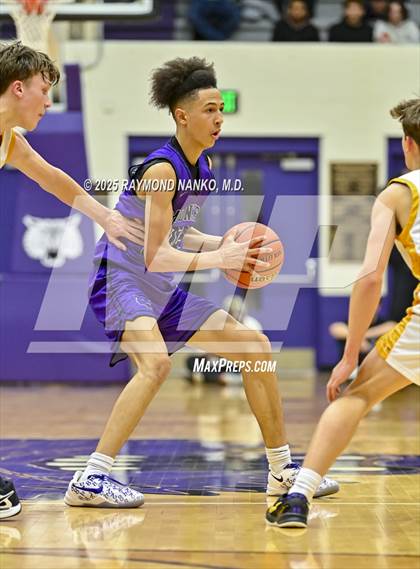 Thumbnail 2 in Greenfield-Central @ Muncie Central (IHSAA 4A Section 9 Semifinal)  photogallery.