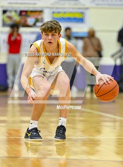 Thumbnail 1 in Greenfield-Central @ Muncie Central (IHSAA 4A Section 9 Semifinal)  photogallery.