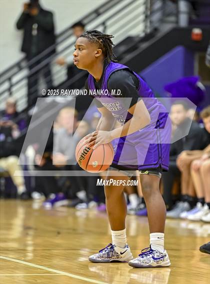 Thumbnail 2 in Greenfield-Central @ Muncie Central (IHSAA 4A Section 9 Semifinal)  photogallery.