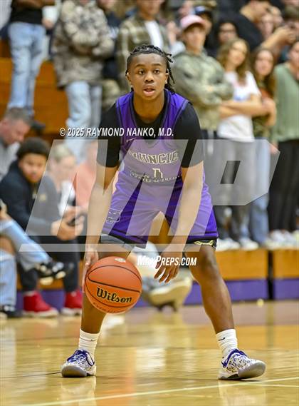 Thumbnail 3 in Greenfield-Central @ Muncie Central (IHSAA 4A Section 9 Semifinal)  photogallery.