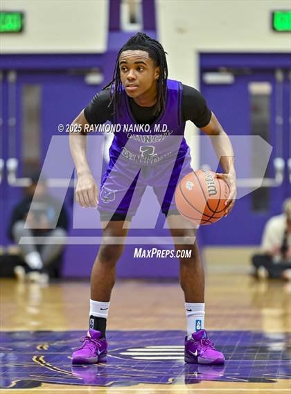 Thumbnail 2 in Greenfield-Central @ Muncie Central (IHSAA 4A Section 9 Semifinal)  photogallery.