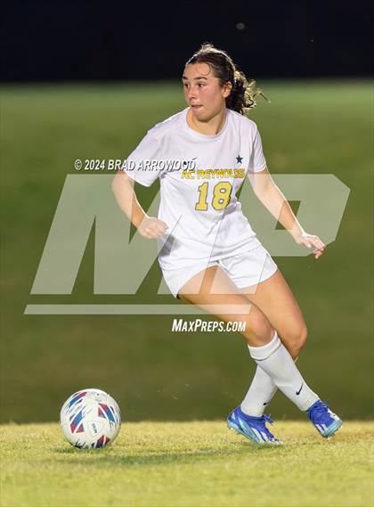 Thumbnail 2 in A.C. Reynolds vs North Davidson (NCHSAA 3A Round 3) photogallery.
