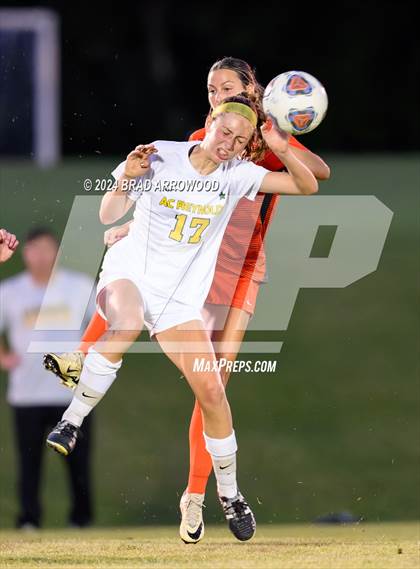 Thumbnail 1 in A.C. Reynolds vs North Davidson (NCHSAA 3A Round 3) photogallery.