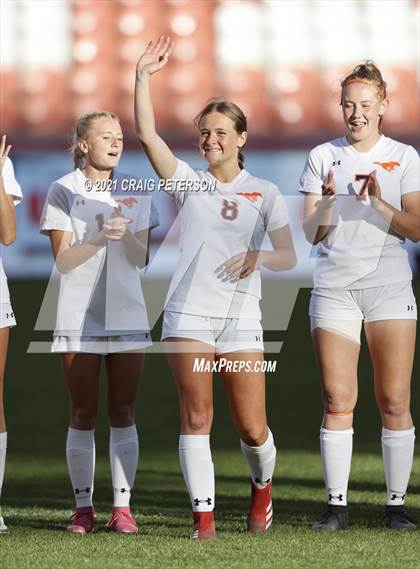 Thumbnail 1 in Crimson Cliffs vs. Mountain Crest (UHSAA 4A Final) photogallery.