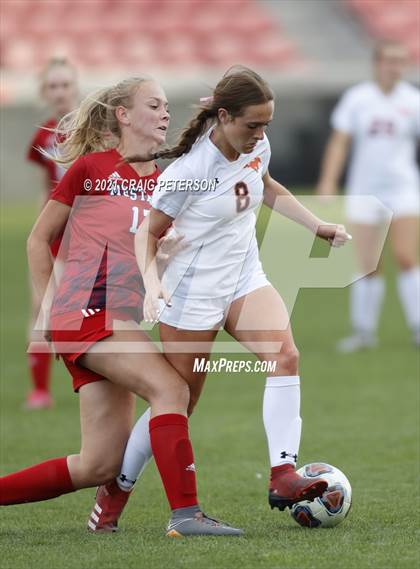 Thumbnail 2 in Crimson Cliffs vs. Mountain Crest (UHSAA 4A Final) photogallery.