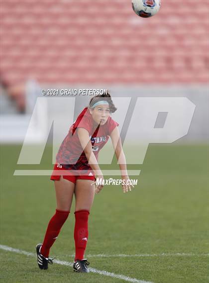 Thumbnail 1 in Crimson Cliffs vs. Mountain Crest (UHSAA 4A Final) photogallery.
