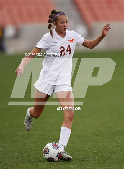 Thumbnail 1 in Crimson Cliffs vs. Mountain Crest (UHSAA 4A Final) photogallery.