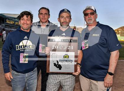 Thumbnail 3 in St. John Bosco vs. Beckman (CIF SS DIV 3 Championship) photogallery.