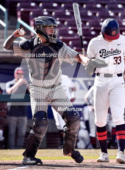 Thumbnail 2 in St. John Bosco vs. Beckman (CIF SS DIV 3 Championship) photogallery.