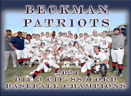 Thumbnail 1 in St. John Bosco vs. Beckman (CIF SS DIV 3 Championship) photogallery.
