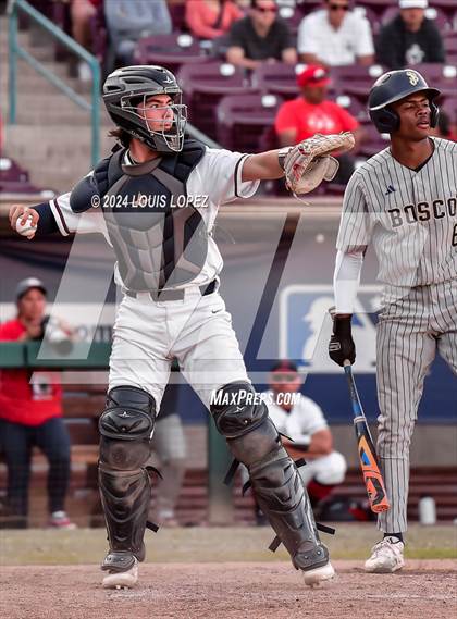 Thumbnail 2 in St. John Bosco vs. Beckman (CIF SS DIV 3 Championship) photogallery.