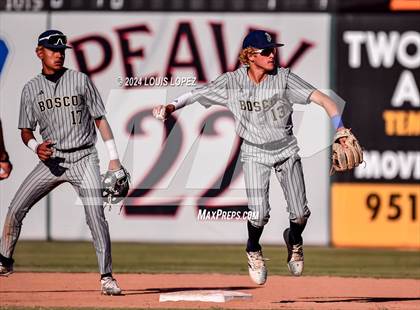Thumbnail 2 in St. John Bosco vs. Beckman (CIF SS DIV 3 Championship) photogallery.