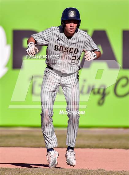 Thumbnail 3 in St. John Bosco vs. Beckman (CIF SS DIV 3 Championship) photogallery.