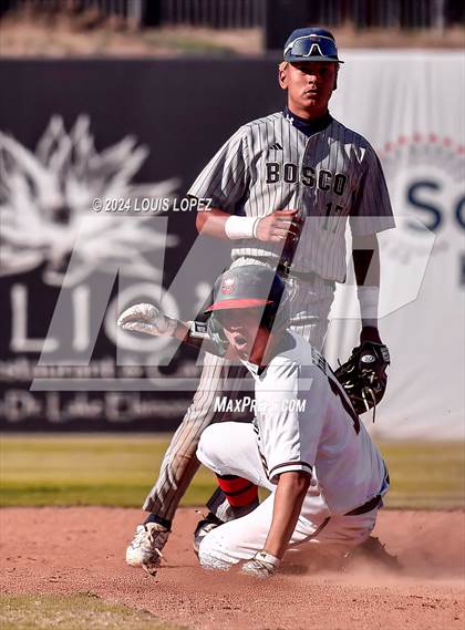 Thumbnail 3 in St. John Bosco vs. Beckman (CIF SS DIV 3 Championship) photogallery.