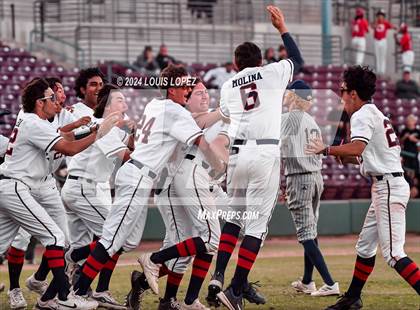 Thumbnail 1 in St. John Bosco vs. Beckman (CIF SS DIV 3 Championship) photogallery.