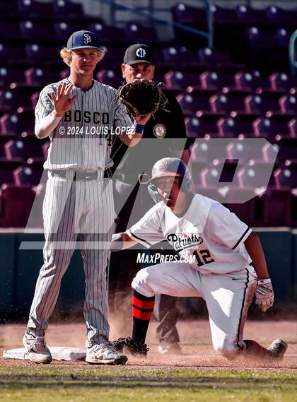 Thumbnail 2 in St. John Bosco vs. Beckman (CIF SS DIV 3 Championship) photogallery.