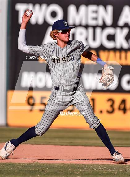 Thumbnail 2 in St. John Bosco vs. Beckman (CIF SS DIV 3 Championship) photogallery.