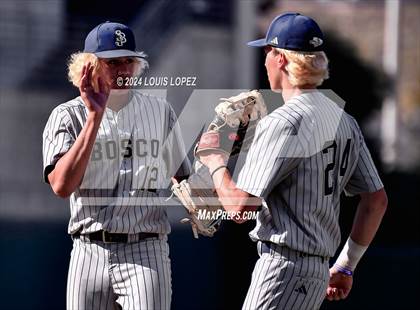 Thumbnail 2 in St. John Bosco vs. Beckman (CIF SS DIV 3 Championship) photogallery.