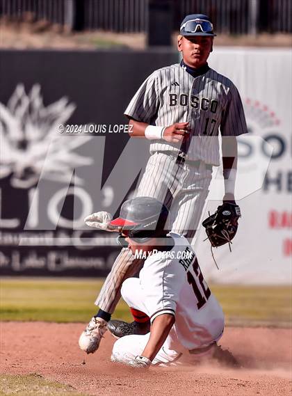 Thumbnail 2 in St. John Bosco vs. Beckman (CIF SS DIV 3 Championship) photogallery.