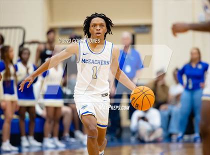 Thumbnail 3 in Wheeler vs McEachern (GHSA 7A Elite 8 Playoff) photogallery.