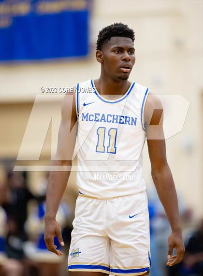 Thumbnail 3 in Wheeler vs McEachern (GHSA 7A Elite 8 Playoff) photogallery.