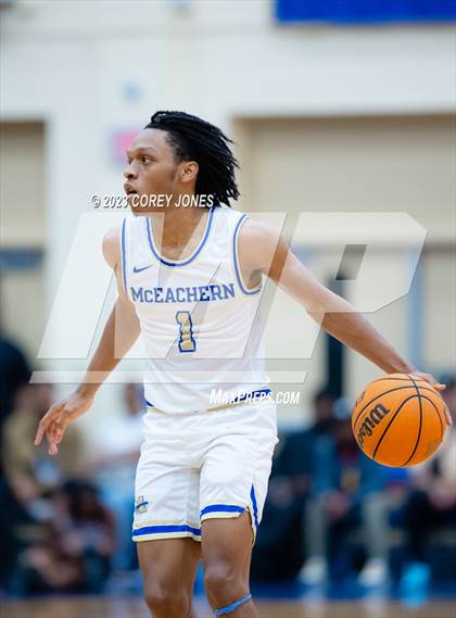 Thumbnail 2 in Wheeler vs McEachern (GHSA 7A Elite 8 Playoff) photogallery.