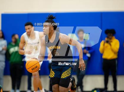 Thumbnail 2 in Wheeler vs McEachern (GHSA 7A Elite 8 Playoff) photogallery.