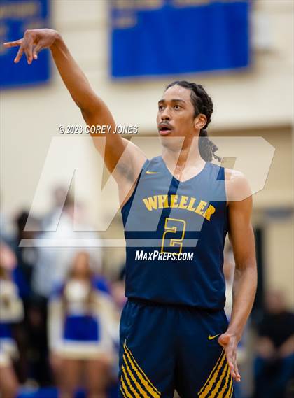 Thumbnail 2 in Wheeler vs McEachern (GHSA 7A Elite 8 Playoff) photogallery.