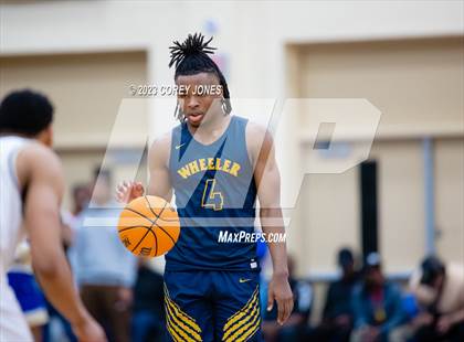 Thumbnail 1 in Wheeler vs McEachern (GHSA 7A Elite 8 Playoff) photogallery.