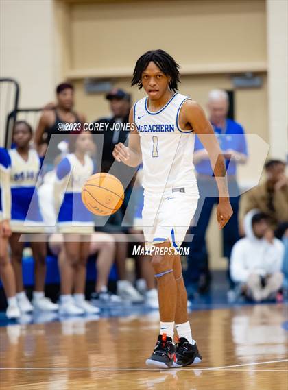 Thumbnail 3 in Wheeler vs McEachern (GHSA 7A Elite 8 Playoff) photogallery.