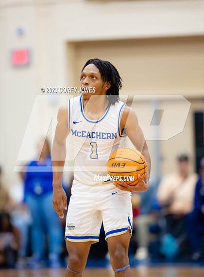 Thumbnail 3 in Wheeler vs McEachern (GHSA 7A Elite 8 Playoff) photogallery.